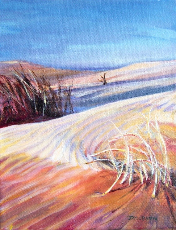 Desert Sands Original Painting 8x10 Acrylic