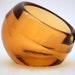 Vintage Ashtray Art Glass, Art Deco, Eames Era, Mad Men