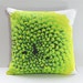 Garden Flowers Pillow Cover: Green Mum