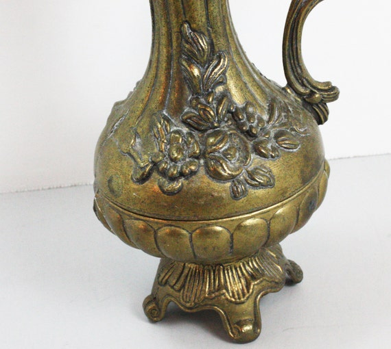 Vintage Brass Vase Made in Italy