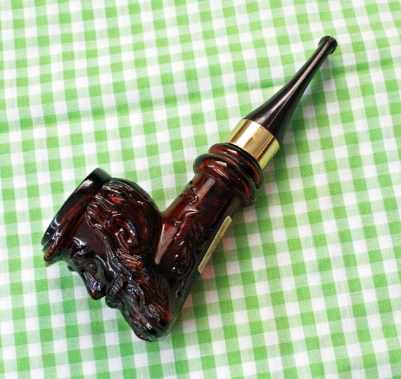 pipe avon vintage bottle Avon Bottle BuyBackYesterday by Etsy Pipe on Vintage