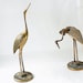 Brass Crane Set of Two
