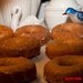 Vegan Gluten free pumpkin Donuts with cinnamon natural sugar, love, animal free cruelty,no eggs,no dairy.