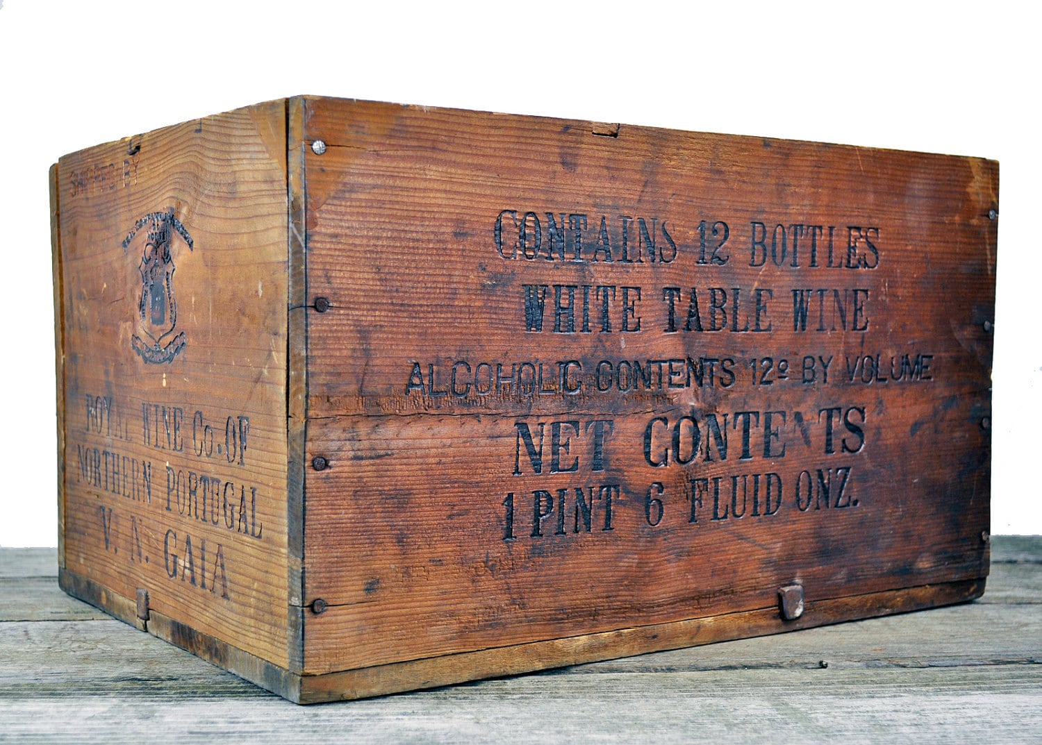 Vintage Wine Crate 9