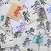 Mr. Zip - 30 pieces of vintage 'zippy' postage ephemera for scrapbooking, crafts, collage, etc