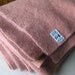 Blanket Vintage Wool Kenwood Soft Heather Pink