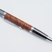Redwood Burl Pen with Chrome & Gunmetal accents
