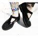 Vintage Creepers Sandals made of Suede and Patent Leather
