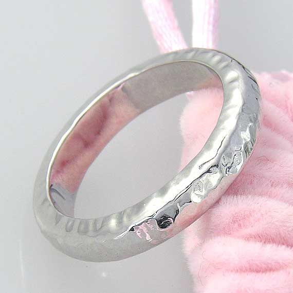 handmade sterling silver band wedding ring, unisex - YOUR RING SIZE