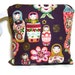 wet bag waterproof cloth diaper plum purple zipper medium swim bathing suit pool beach girl nesting dolls