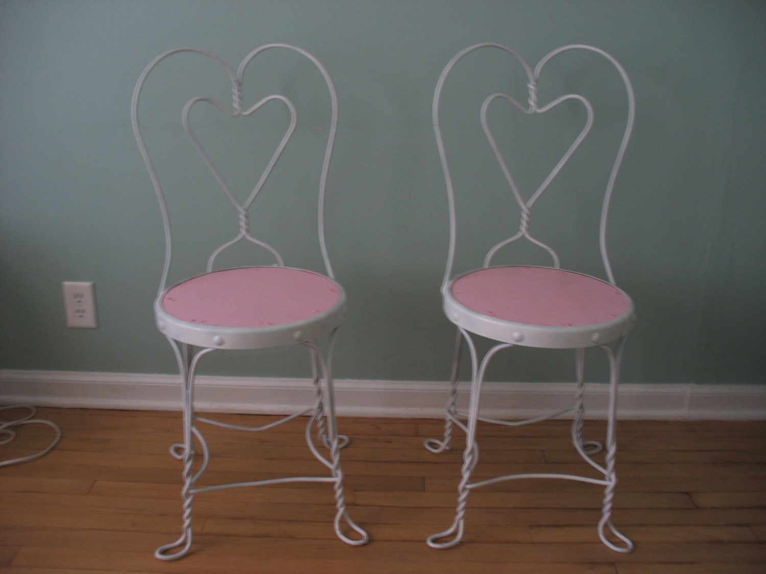 Antique Ice Cream Parlor Chairs