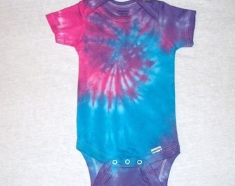 3-6 months Tie Dye Onesie