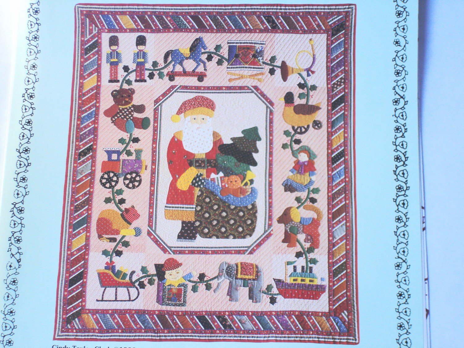 Old St. Nick & Antique Toys Quilt Pattern