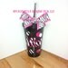 PERSONALIZED ACRYLIC TUMBLER -Zebra Print Vinyl- Girls