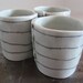 SECOND SALE Celadon Striped Cup