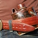 Put a Cork in it Hip Flask, Men's and Women's hand made ceramic flask