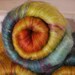 Fiber Batts for spinning - Parrot Tulips (3.5 oz.) alpaca, merino, wool, bamboo, silk, silk noil, angelina