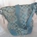 Blue Coach Handbag