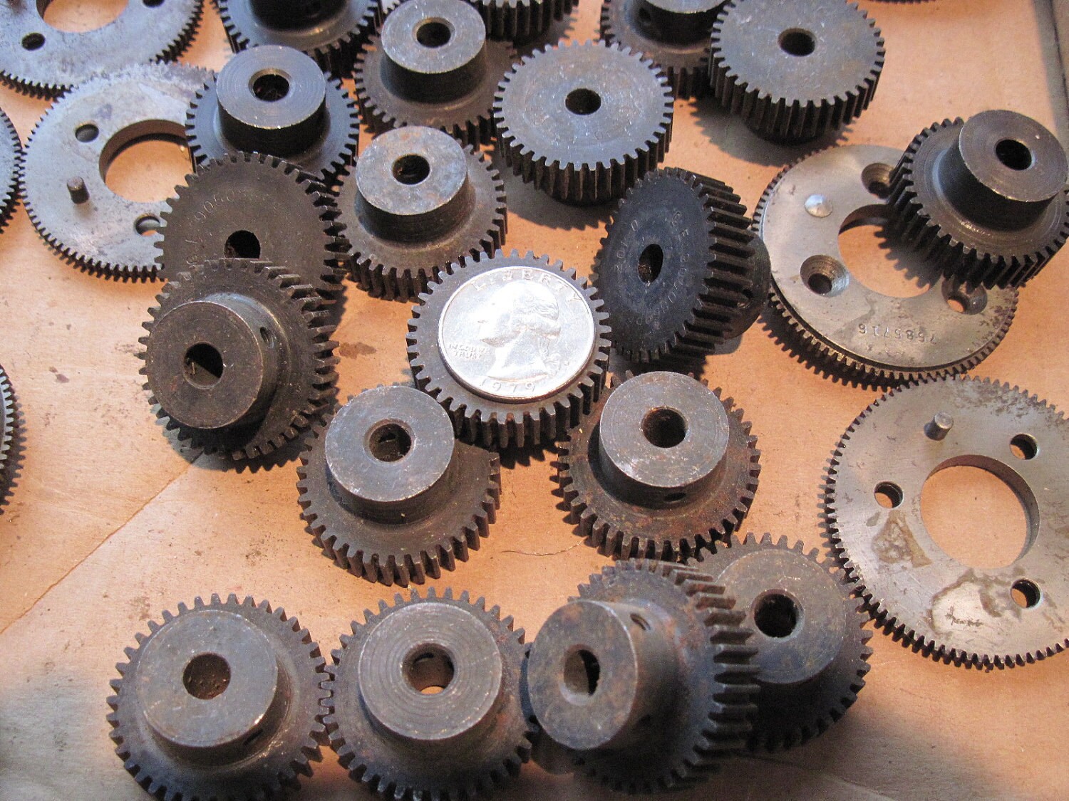10 Pieces Gears and Sprockets Sprockets and Gears