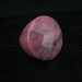 Black Line Rhodonite Heart Shape Ring-9
