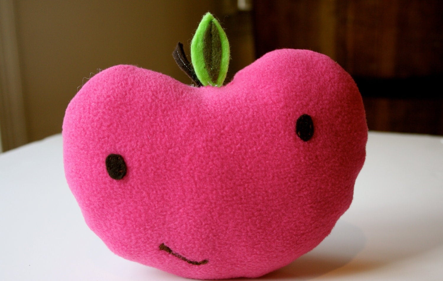 plush apple soft toy