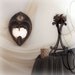 Magic and pretty mirror presented in hand personalised frame - "There's a beautiful girl staring at you"