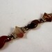 Superb Victorian Sterling Silver Scottish Agate Bracelet c.1880