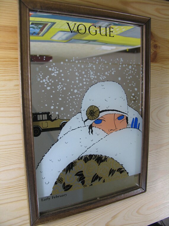 Vintage Vogue Mirror