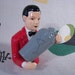 Ceramic Collectible Cocktail Shaker Bartender Salt and Pepper