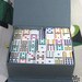 137 Dominoes by Cardinal - 137 Pieces in Box - Vintage Colorful Big Set Repurpose for Jewelry Assemblage Art