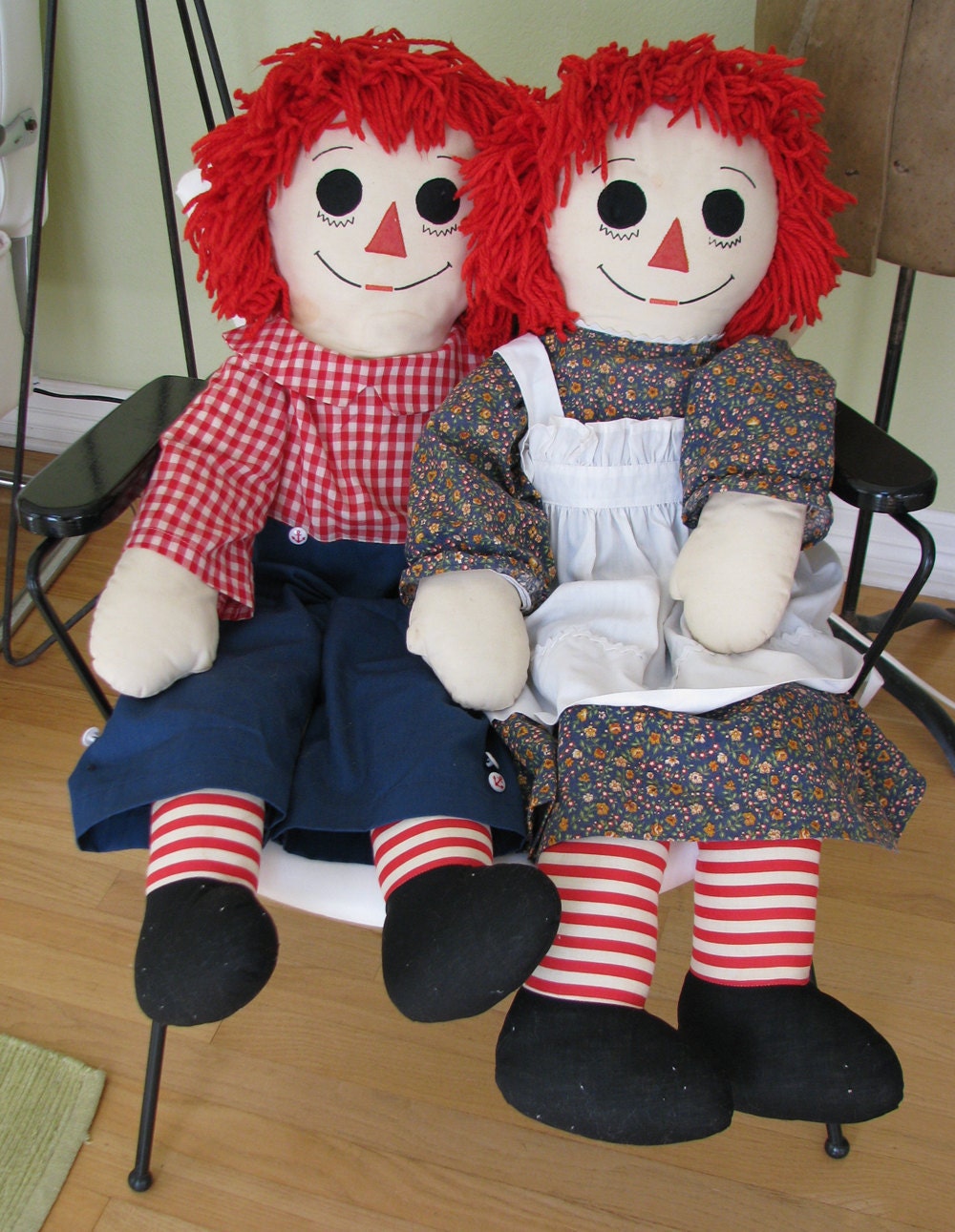 vintage raggedy ann and andy