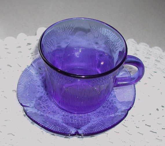 saucer Cup vintage and Saucer Blue Cobalt 10 cup Discount  Fortecrisa Vintage Set 1940s cheap and