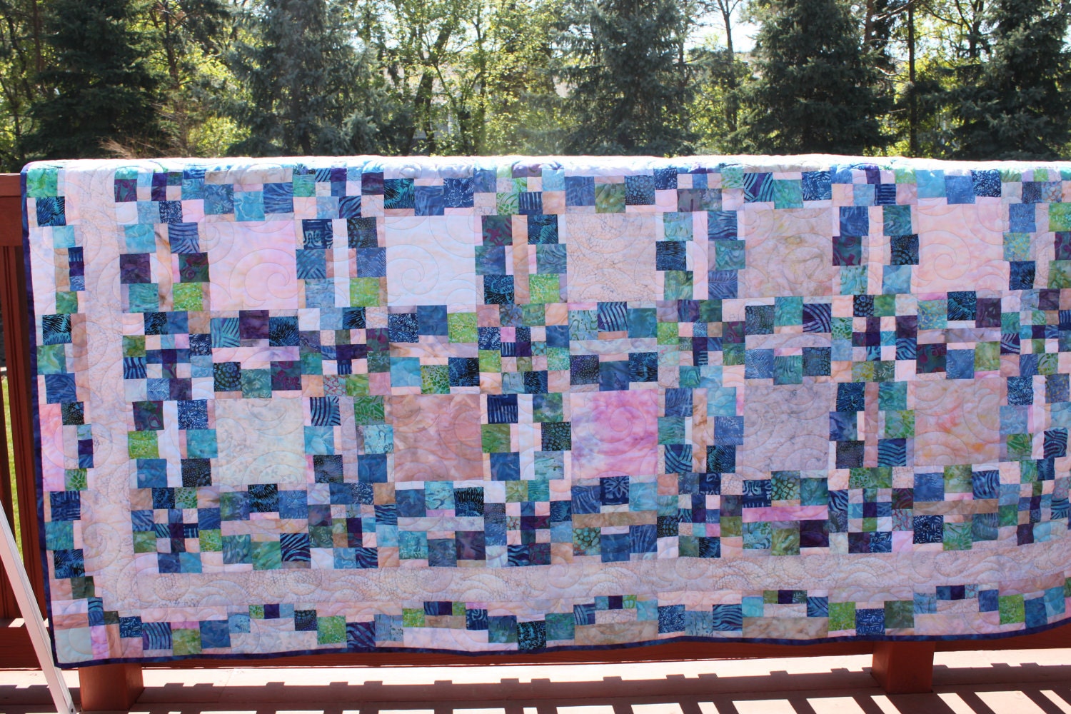 monets wedding ring quilt