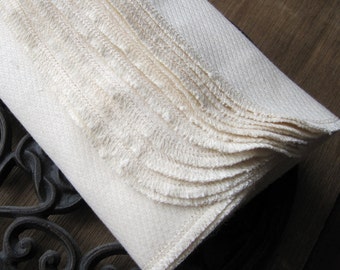 Reusable Organic Unpaper Towels - Unbleached, Eco-friendly - Set of 18