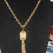 Vintage Goldtone Long Necklace
