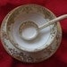Antique Noritake Christmas Ball Bowl Ladle And Under plate ca 1920's
