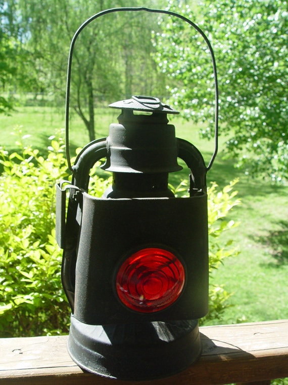 Antique Railroad Signal Lantern