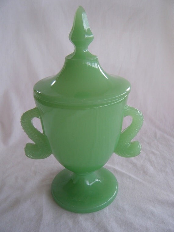 Jadeite Candy Dish
