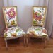 Sale Blooming Bamboo Vintage Side Accent Chairs