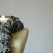 Crochet scarf soft Grey wool yarn- handmade neckwarmer autumn - winter women accessories, fall - winter fashion