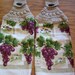 Grapes Hanging Kitchen Towels, Hanging Kitchen Towels, Crocheted Top Towels, Home Decor, Kitchen Towels,