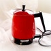 Vintage Red WEST BEND Hot Pot - all metal electric tea pot, coffee warmer, coffee pot , food warmer 1970s red kitchen decor