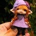 sweet tiny posable ooak fairy fairie elf