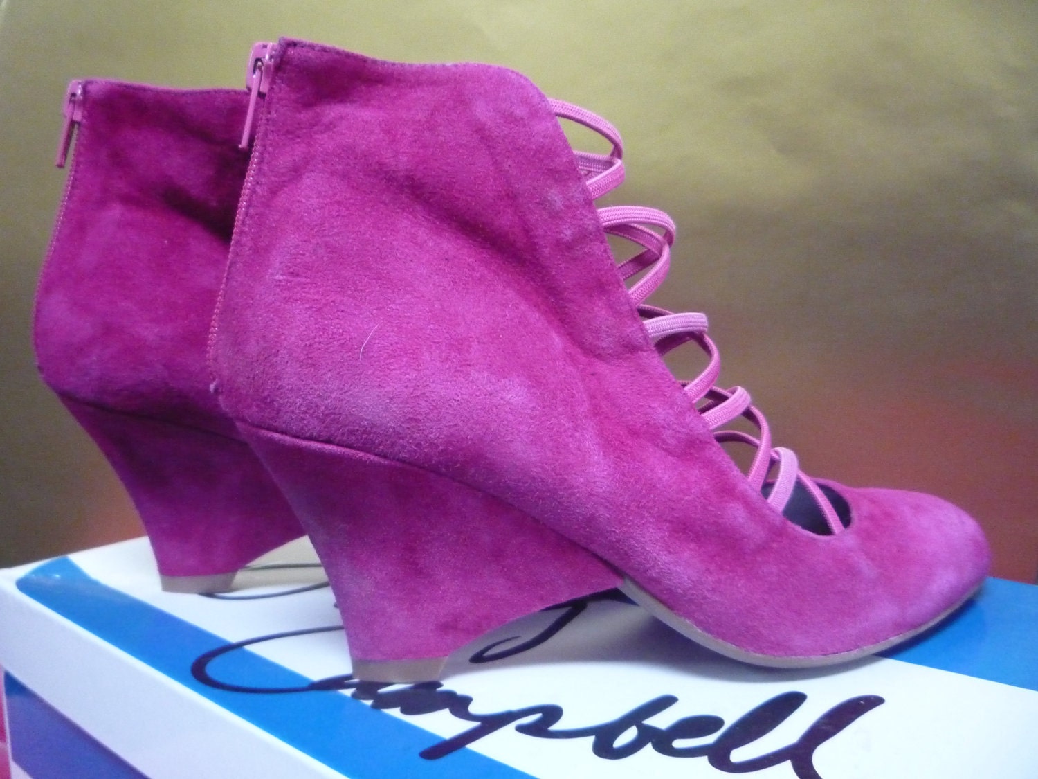 suede lace ups