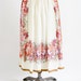 Romantic Floral France Skirt - Vintage Couture French Circle Skirt