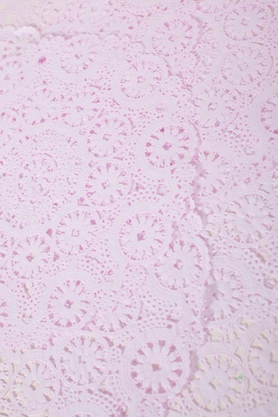 Items similar to Light Pink Hand Dyed Paper Doilies on Etsy