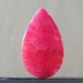 Tear Drop Rhodochrosite Cabochon, Semiprecious Stone S549