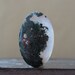 Nice inclusion Oval Moss Agate Cabochon, Semiprecious Stone ,jewelry making supplies S581