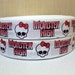 1" Monster High No. 2 Grosgrain Ribbon - 3 yards
