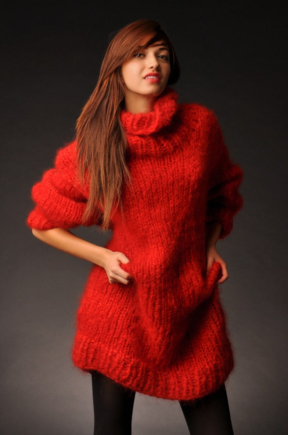 Knitting Pattern Mohair Sweater - Mike Nature